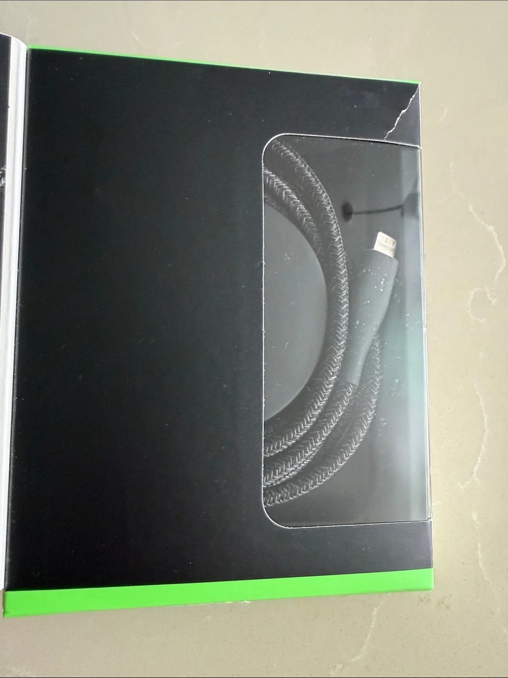 belkin Black Braided Lightning to USB-A Cable with Strap - 6FT